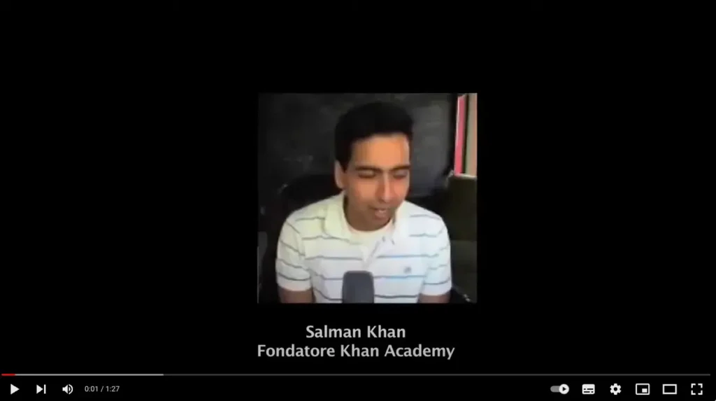 La videointervista di Gioia! a Salman Khan, fondatore della Khan Academy